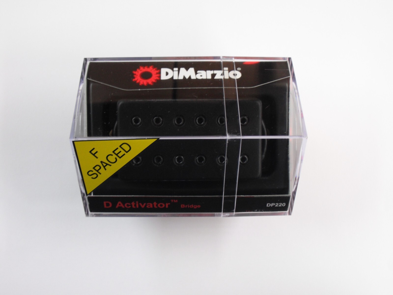 DiMarzio F-spaced D Activator Bridge Humbucker W/Black Cover DP 220