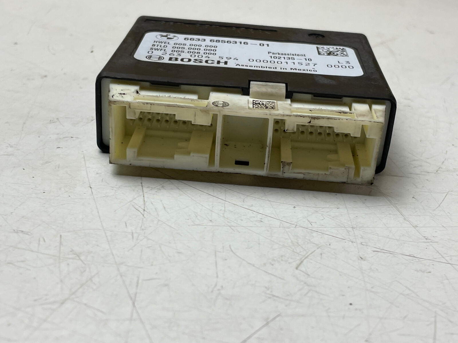 BMW F30 PDC Modul Steuergerät Parkassistent 6633 6856316-01 Bosch 