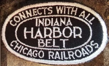 INDIANA HARBOR BELT RAILWAY Embroidered Patch