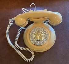 vintage radio shack push dial telephone