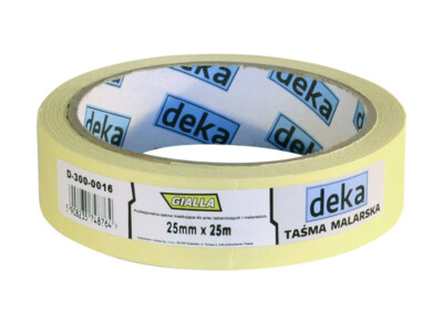 5908235748795 TAŚMA MALARSKA GIALLA 48MM*25M DEKA