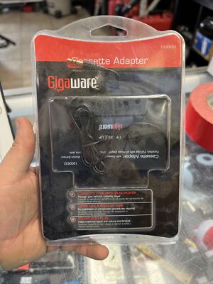 Gigaware RadioShack Vehicle Car Cassette Audio Auxiliary 3.5mm Adapter 1200632