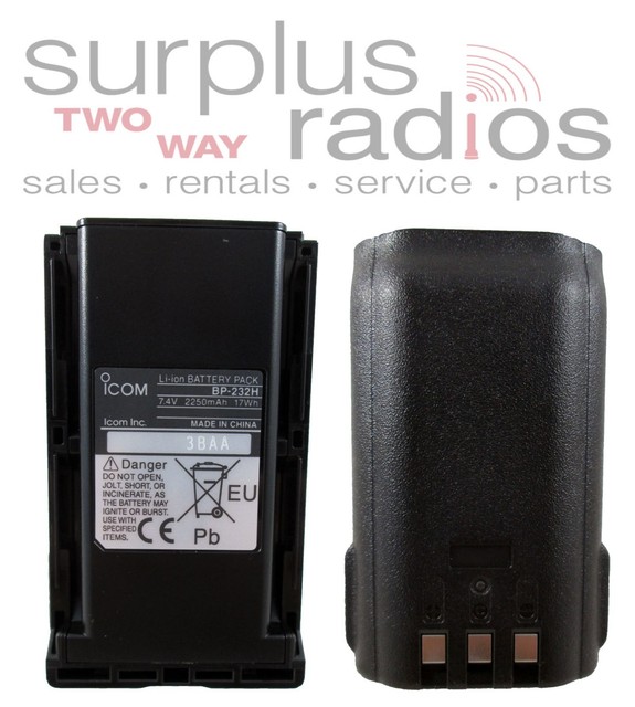 Аккумулятор icom bp 232h
