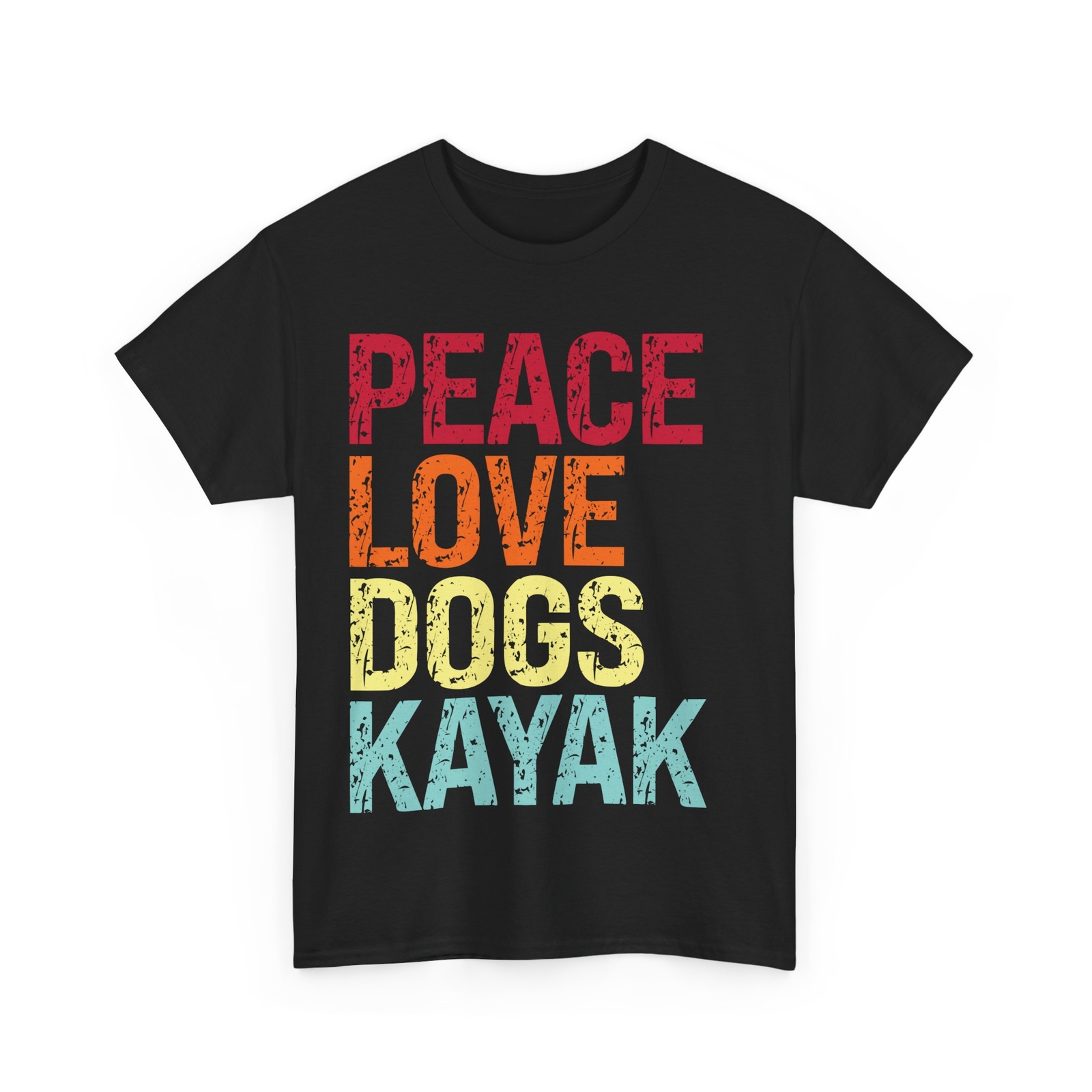 Ing Shirt, Peace Love Dogs Kayak Paddling Kayaking Lovers Vi
