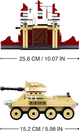 SLUBAN WWII BAUSET - KAMPF UM STALINGRAD - M38-B0696 - NEU/OVP - 第 3/6 張圖片