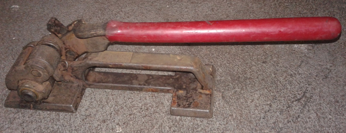 MIP1300 Feed Wheel Steel Strap Tensioner with 1/2" Strap Crimper eBay