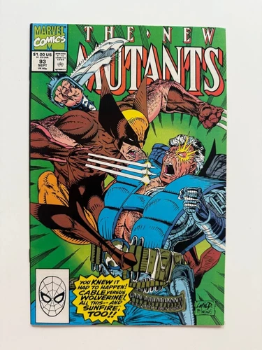THE NEW MUTANTS #93 NM (1990) Todd McFarlane, Rob Liefeld cover
