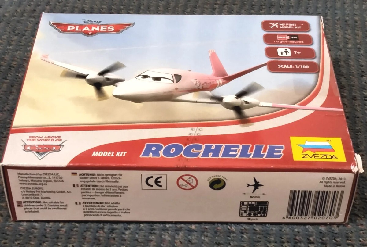 Zvezda Rochelle Disney Planes 1/100 2070 Model Kit Snap Fit No