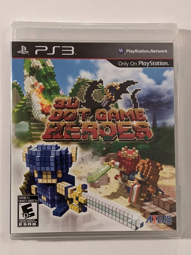 3D Dot Game Heroes (Sony PlayStation 3) -- PS3 -- Atlus -- Classic RPG -- NEW