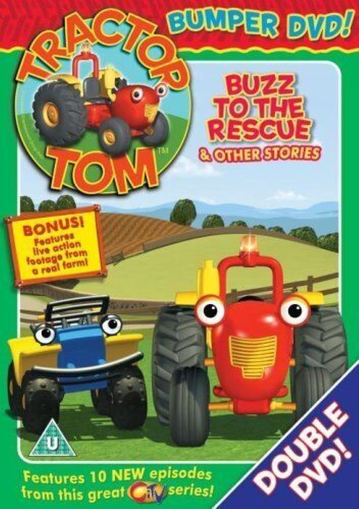 Tractor Tom: Buzz to the Rescue DVD (2008) FREE SHIPPING