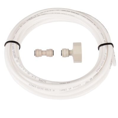 Wasserfilter Anschluss 3/4 Sanitär Set 5m Schlauch für amerikanischen Kühlschrank