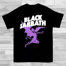 Collection Black Sabbath Band Gift For Fan Cotton Unisex Black T-Shirt TMD275