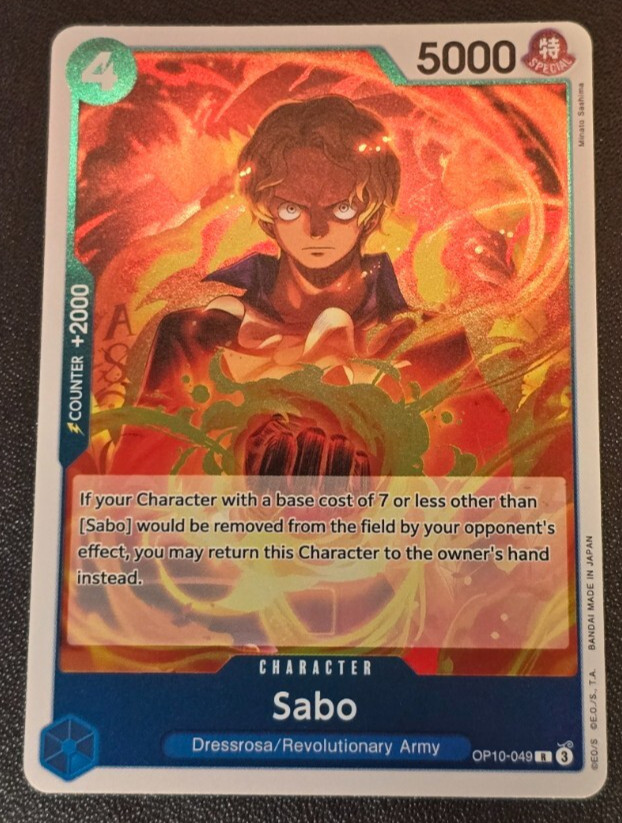 Sabo OP10-049 Royal Blood Foil