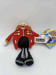 Sonic The Hedgehog Dr Eggman Plush Jakks New With Tags | eBay