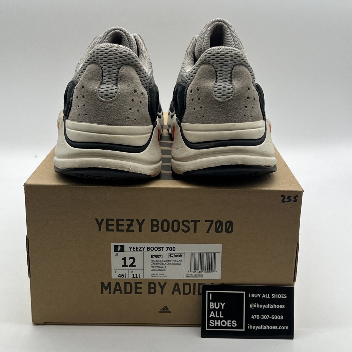 Size 12 - Adidas Yeezy Boost 700 Low Wave Runner (B75571) | eBay