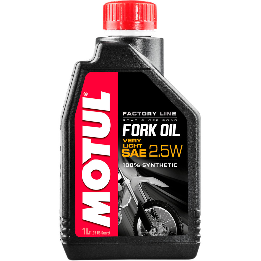 Motul Factory Line Road & Off Road Motorcycle Fork Oil (Very Light) | 2.5W | 1 L