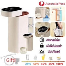Portable Electric Hot Water Dispenser Instant Heating Fast Boiler Kettle Kitchen