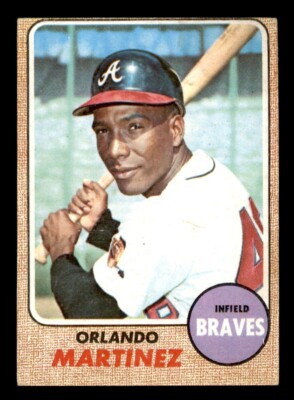1968 Topps Baseball #578 Orlando Martinez VG/EX *e1