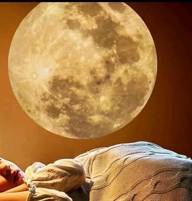 Moon Galaxy Projection Lamp Creative Atmosphere Night Light Lamp 