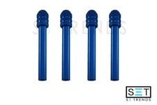 4 Pcs Aluminum Car Door Lock Knobs Pull Knobs Door Pins Blue Hot Screw 4 Pcs Aluminum Car Door Lock Knobs Pull Knobs Door Pins Blue Hot Screw