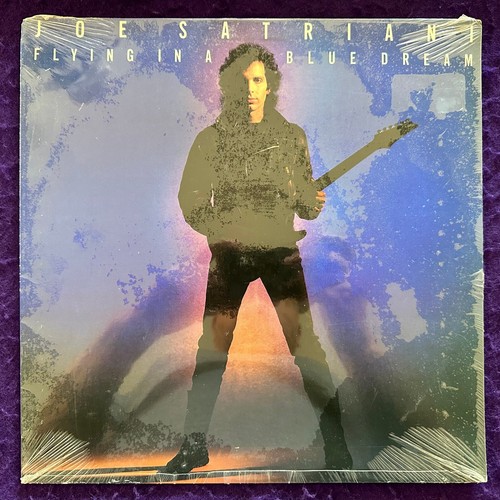 Sealed JOE SATRIANI Flying In A Blue Dream LP '89 RELATIVITY ss MINT