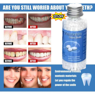 Temporary Strong Teeth Tooth Repair Dental Cement Cavity Filling Kit Fake T Z6L8
