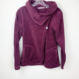 fleece wrap jacket with pockets