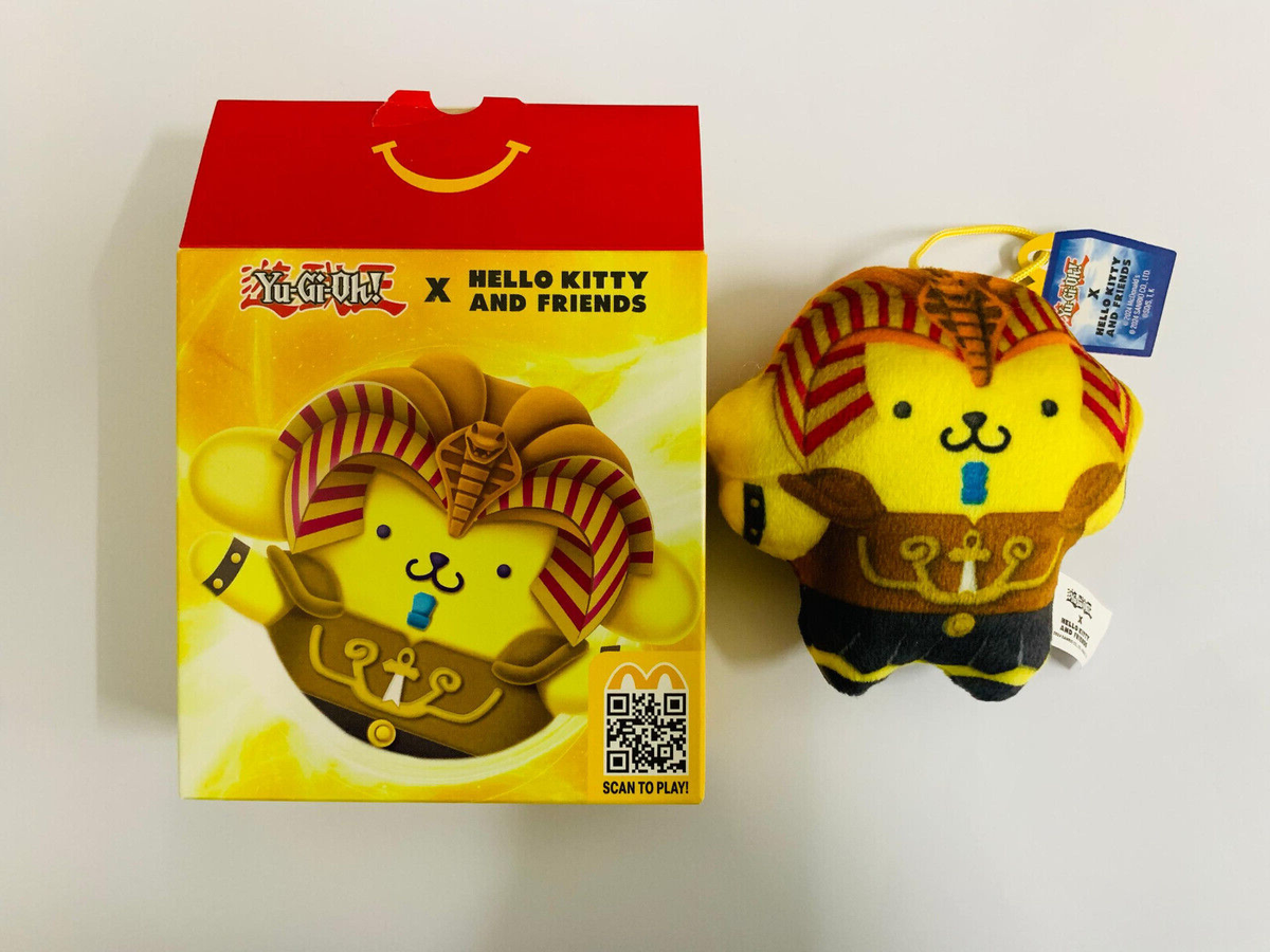 NEW 2024 McDonald's Hello Kitty Yugioh POMPOMPURIN X EXODIA Happy