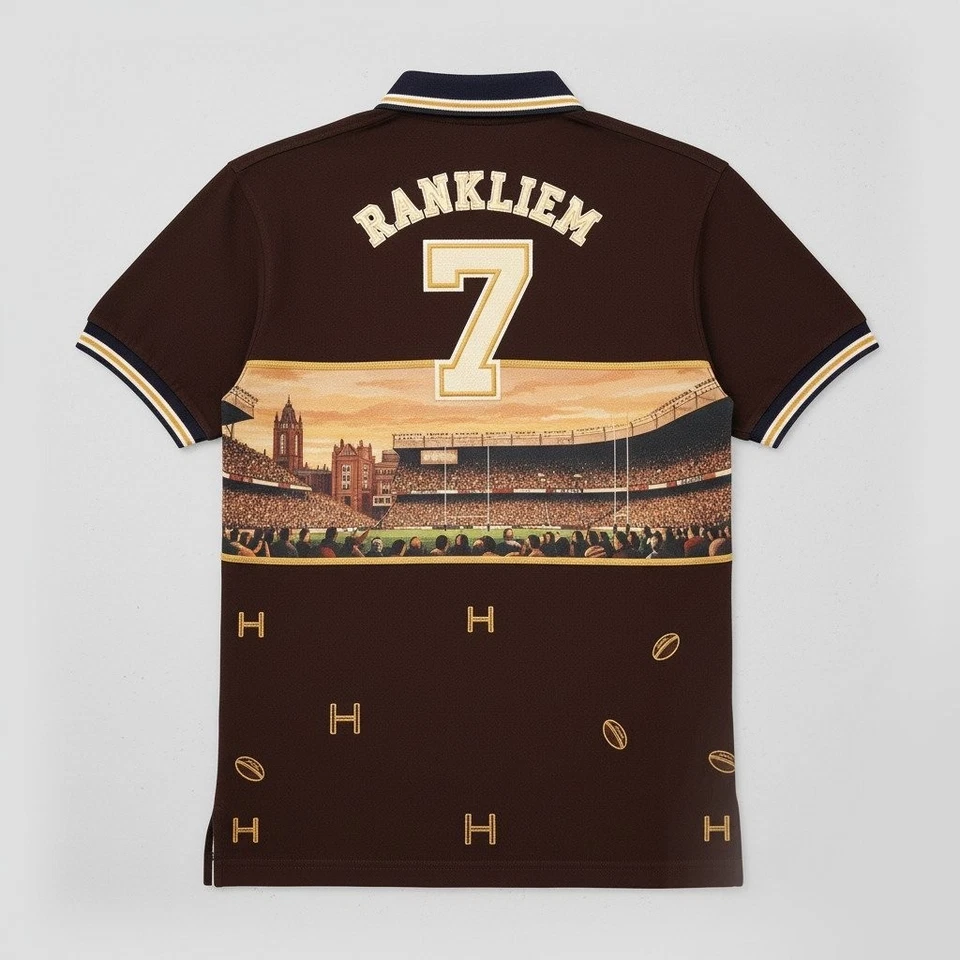 RankLiem: POLO Brand Best Graphic Rugby Division 80s be inspired Ralph-Lauren - Image 2 of 4