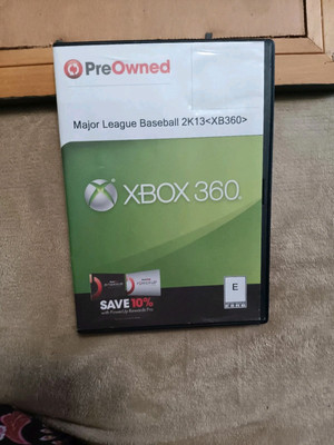 MLB 2K13 - Xbox 360 Baseball Video Game Microsoft 2013