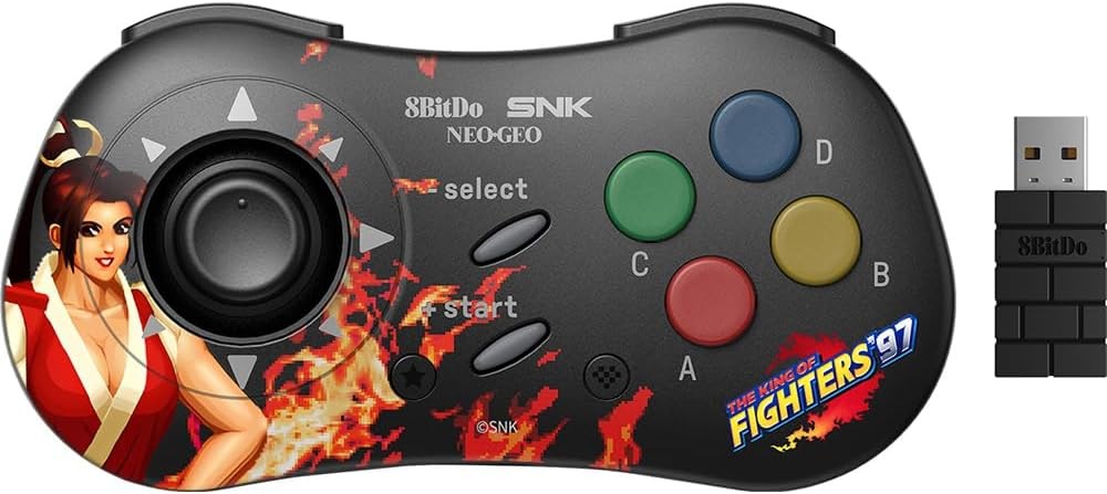 8BitDo x SNK NEOGEO Game Wireless Controller KING OF FIGHTERS'97