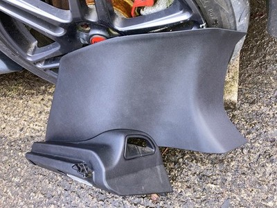FIAT GRANDE PUNTO ABARTH BLACK NEAR UNMARKED LHS REAR C PILLAR TRIM COVER