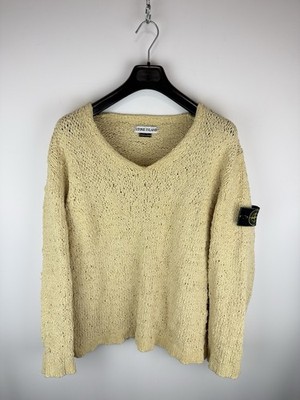 Off-White Stone Island Green Edge Badge Vintage Pullover