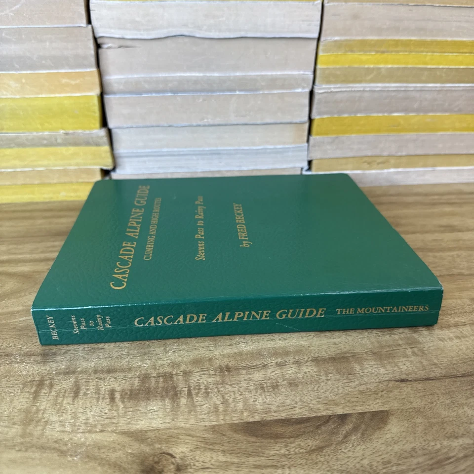 Cascade Alpine Guide: Climbing and High Routes by Beckey, Fred W First ED - Image 3 of 4