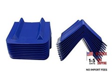  20 Pack V Edge Protectors Flatbed, 8" x 12"  Vee 20 - Pack Blue Standard