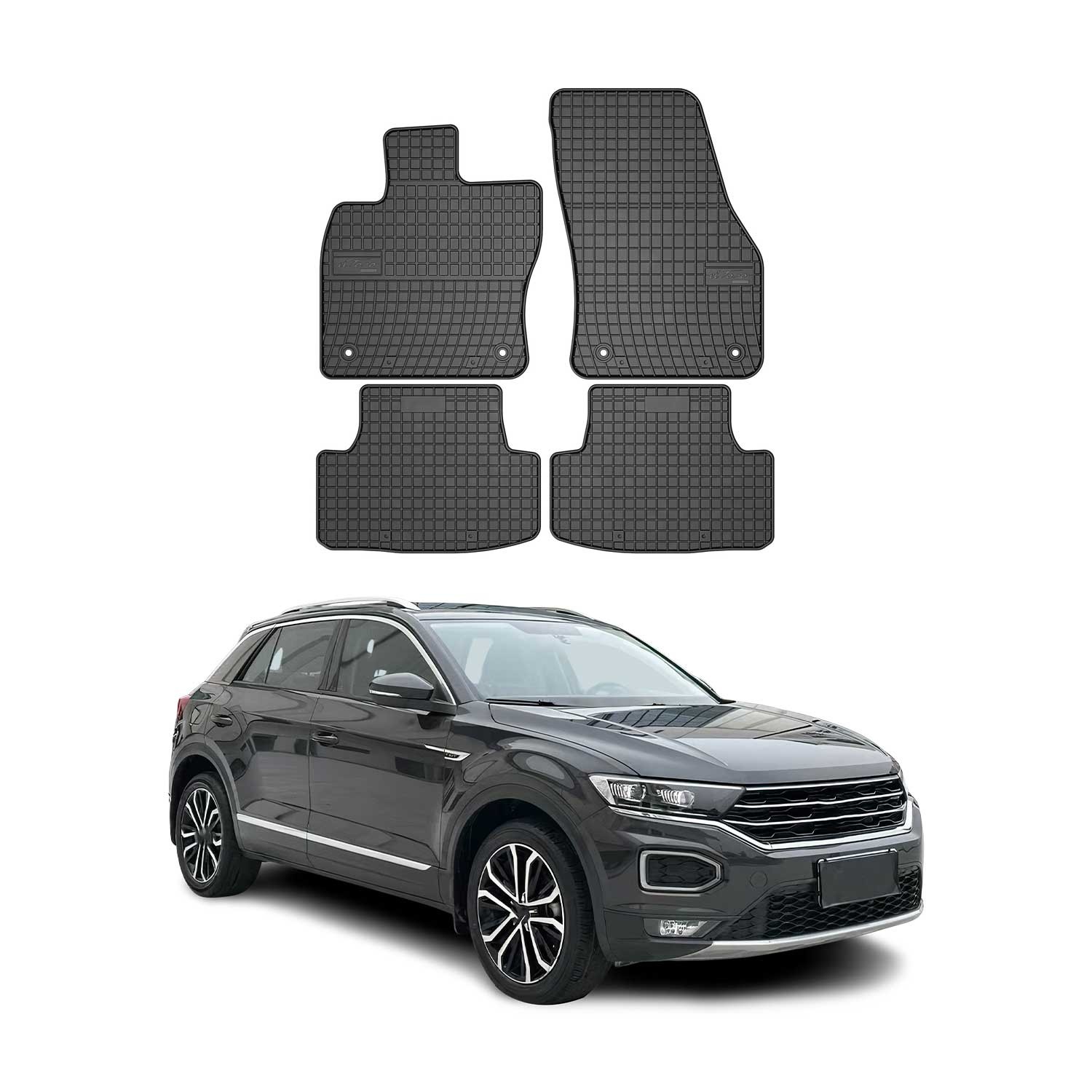 Tapis de sol VW T-Roc 2017-2025 pour les sorties en famille