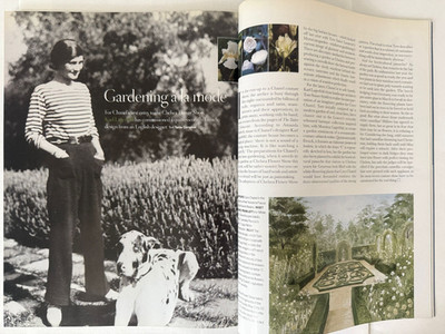 House & Garden UK Magazine June 1998 | Chanel Chelsea Flower Show Karl Lagerfeld
