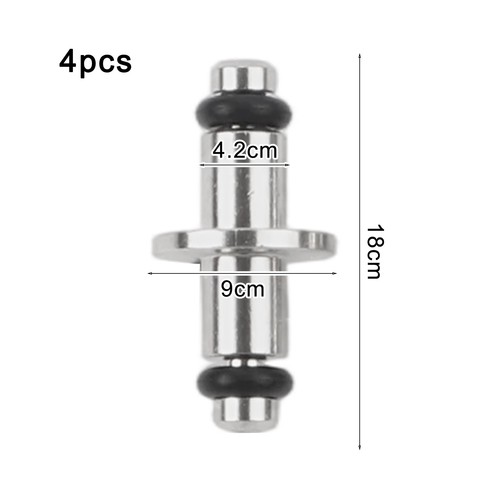 10PCS Scuba Diving Air Spool T End with O Ring for High Pressure Hoses - Picture 20 of 48