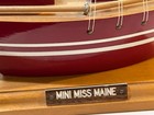 Mini Miss Maine Model Sailboat Handmade By Maine Inmates In The 1970's — photo 2