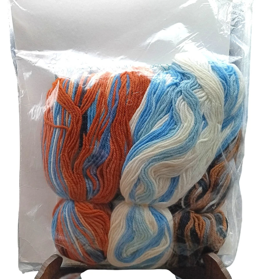 Kit de punta de aguja vintage Janlynn punto largo tigre de nieve 19" x 15" LS244 Foto 2 de 2