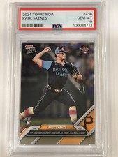 Paul Skenes 2024 Topps Now #436 All Star Game Pirates RC MLB PSA 10