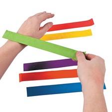 Bulk 50 Pc. Bright Color Slap Bracelet Assortment
