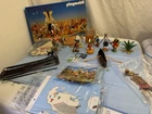 Vintage 1992 PLAYMOBIL 3733 INDIAN CAMP Great Condition W/ Box