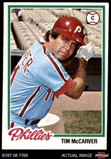 1978 Topps #235 Tim McCarver Phillies 4 - VG/EX