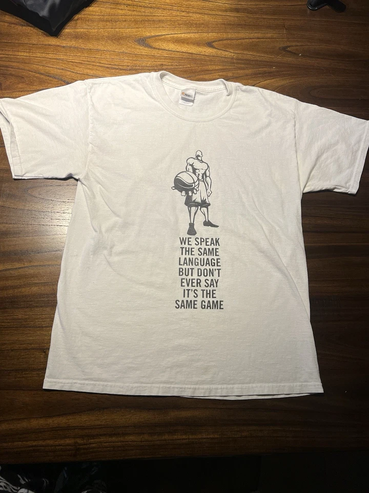 Camiseta De Colección 2005 And1 Rara Para Hombre Grande Blanca Baloncesto Mixtape Tour Hip Hop Foto 2 de 4