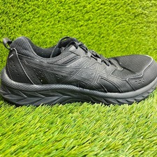 Asics Gel Venture 9 Mens Size 8.5EE Triple Black Athletic Running Shoes Sneakers