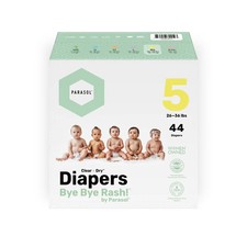 Parasol Clear Dry Natural Diapers - Size 5 44 Count 