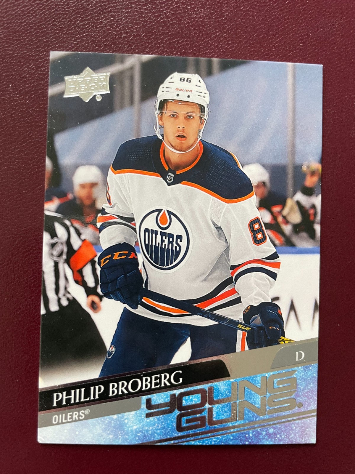 2020-21 Upper Deck #204 Young Guns Philip Broberg