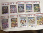 PSA 10 Terastal Festival Eevee Evolution SAR Complete 10 Set Pokemon Japanese