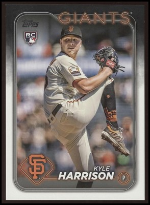 2024 Topps Series 2 Kyle Harrison RC #OTB2-23 Super Box Oversized SF Giants